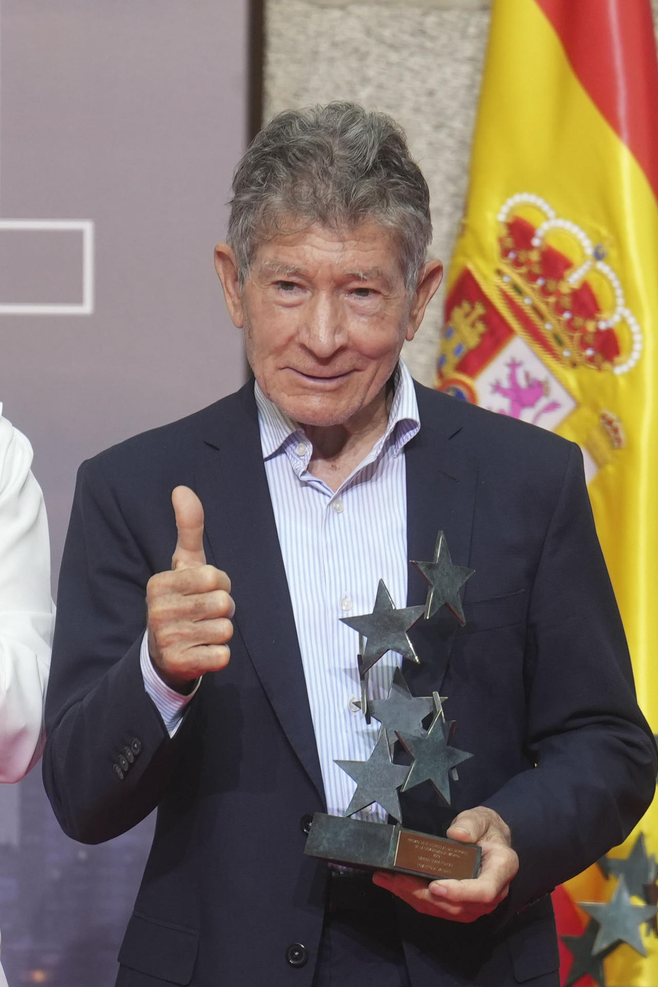 Fotografía tomada el 17 de octubre de 2022 al alpinista español Carlos Soria, de 86 años. EFE/ Borja Sánchez-Trillo/ ARCHIVO