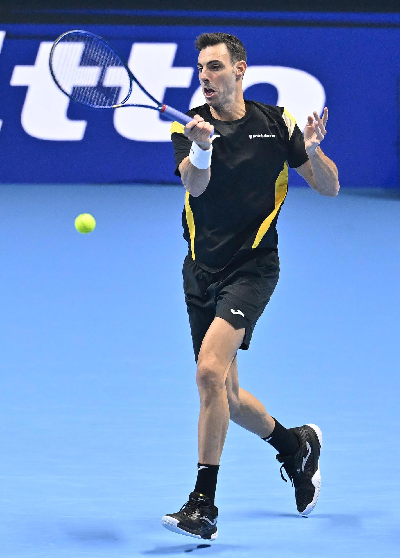 Marcel Granollers en un momento del partido EFE/EPA/ALESSANDRO DI MARCO