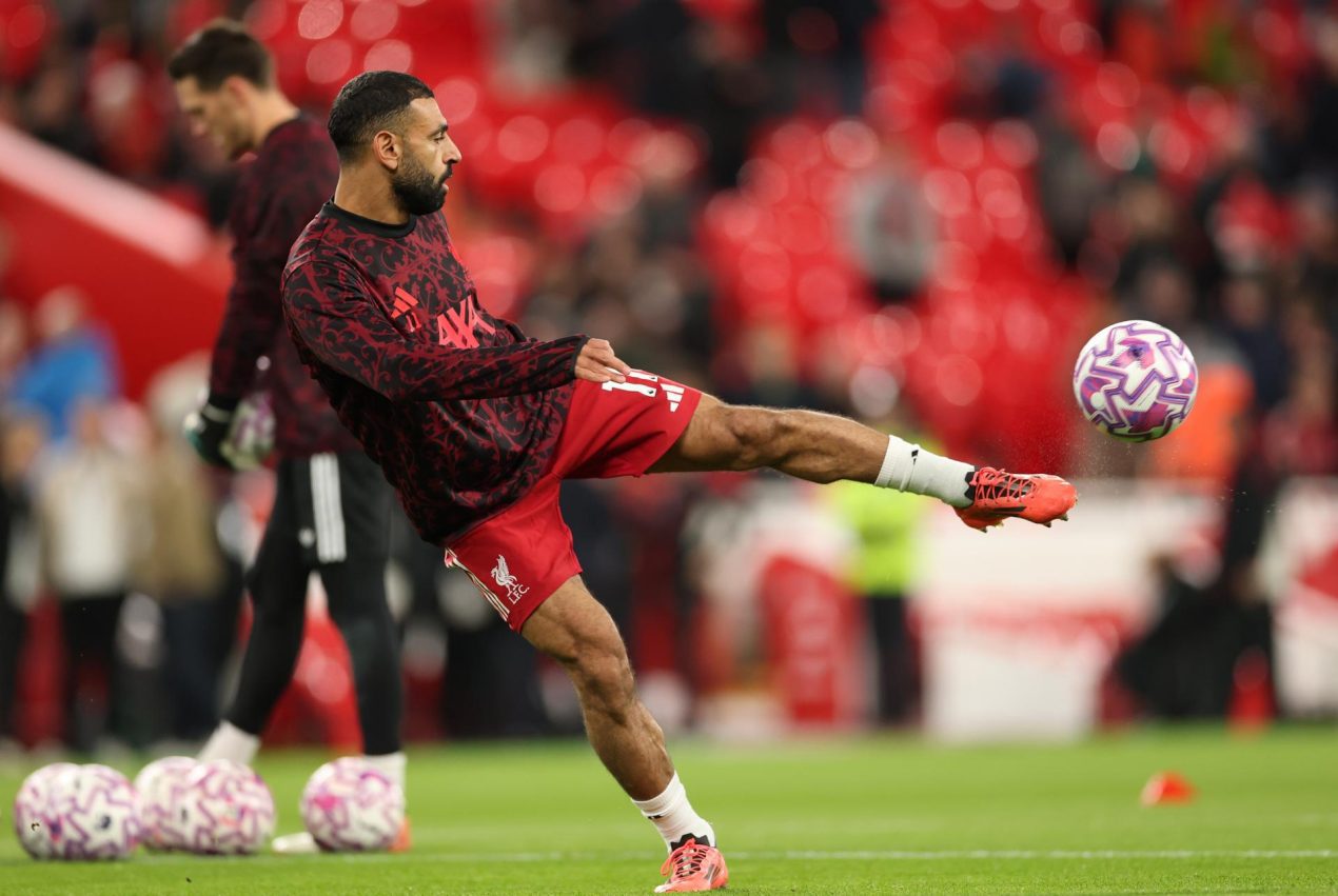 El jugador del Liverpool Mohamed Salah antes de un partido de Premier League. EFE/EPA/ADAM VAUGHAN