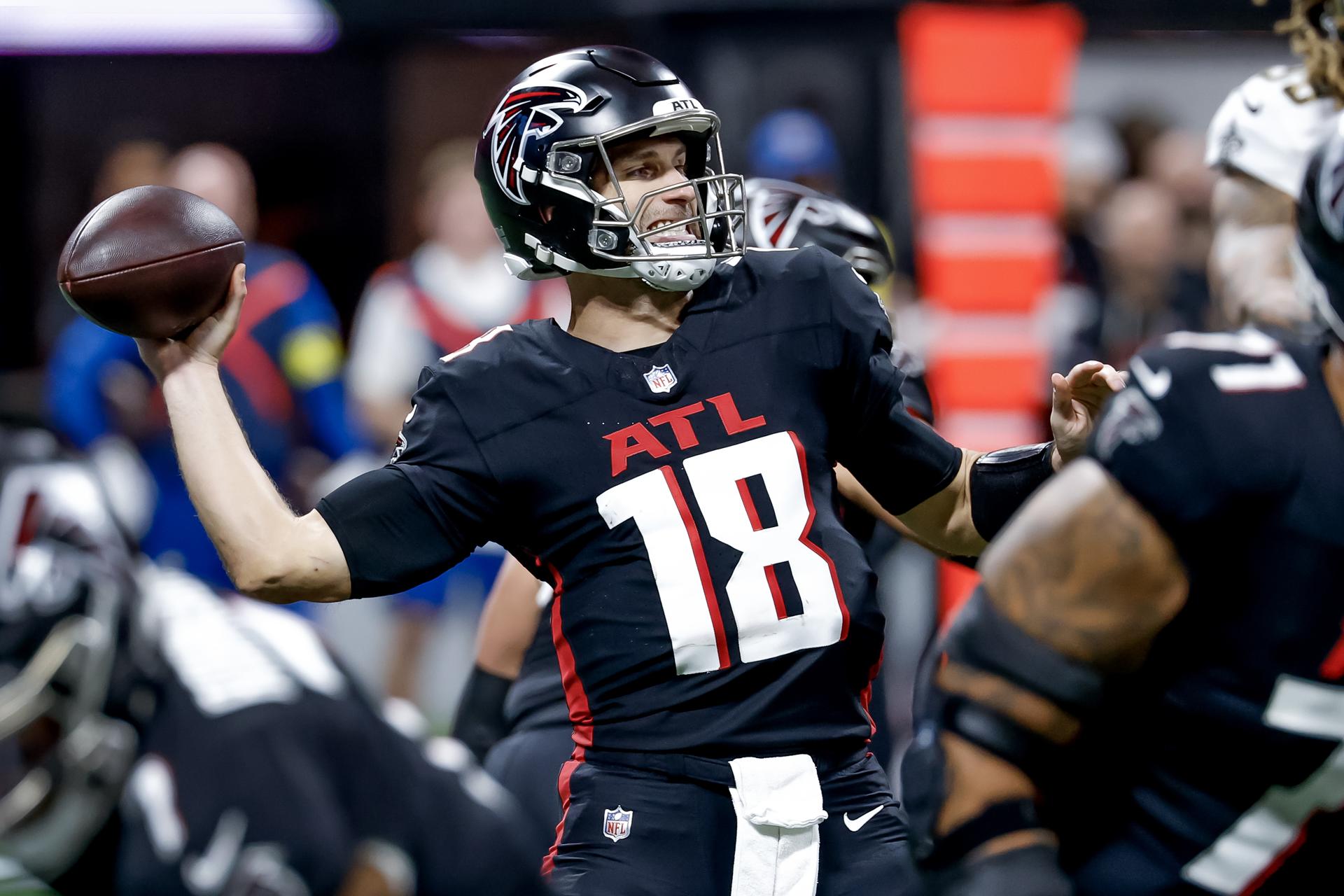 Kirk Cousins, quarterback de Atlanta Falcons. EFE/EPA/ERIK S. LESSER