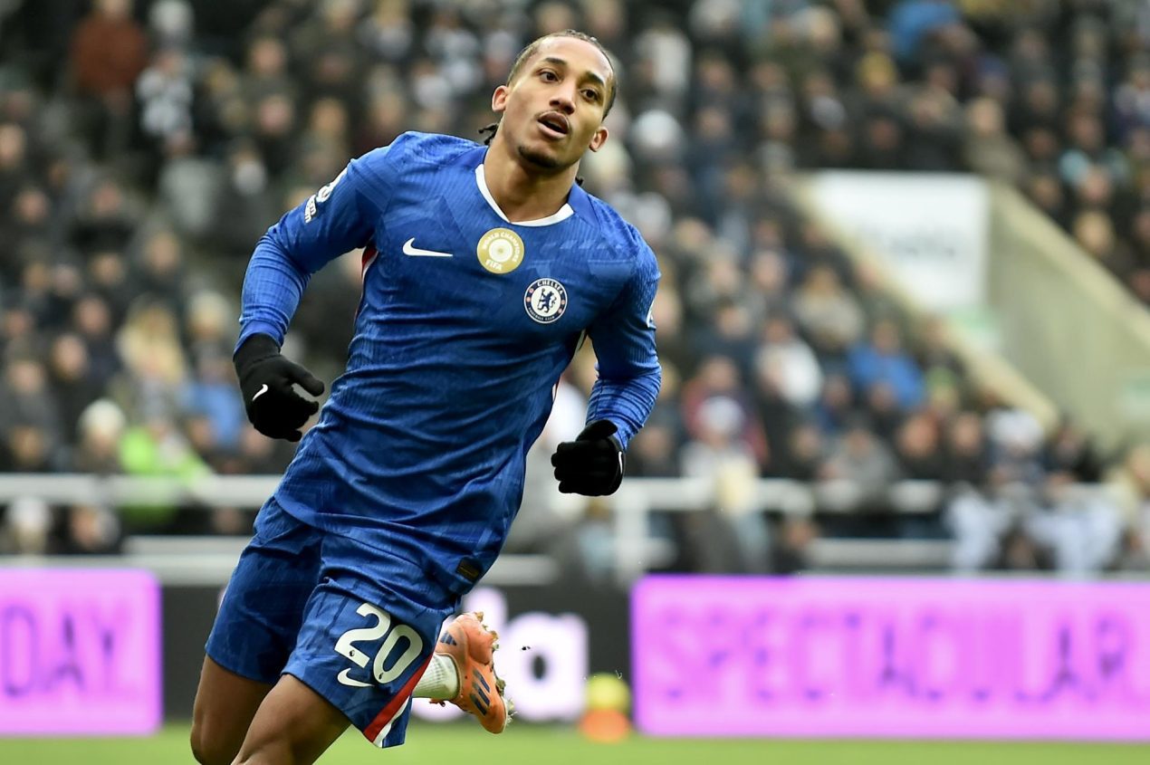 Joao Pedro, jugador brasileño del Chelsea. EFE/EPA/PETER POWELL SOLO USO EDITORIAL.