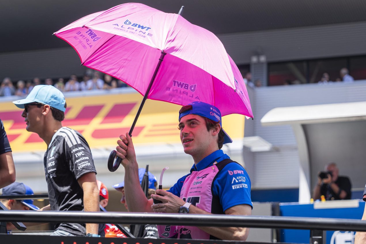 El piloto argentino del equipo Alpine Franco Colapinto en una imagen de archivo, durante el pasado Gran Premio de Fórmula Uno de Barcelona-Cataluña. EFE/Siu Wu
