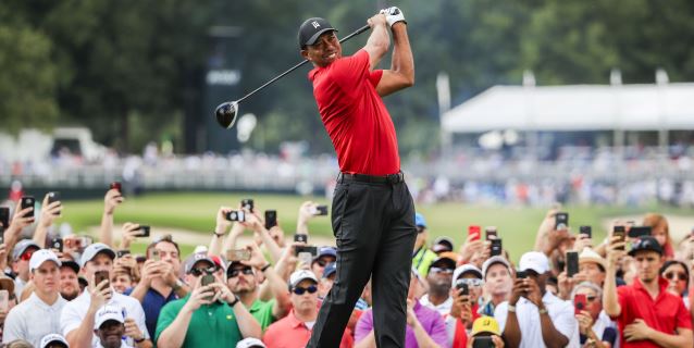 Tiger Woods vuelve a ganar un título en el Tour Championship, más de cinco años después