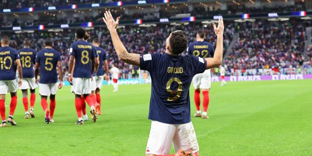 Giroud, máximo goleador de la historia de Francia