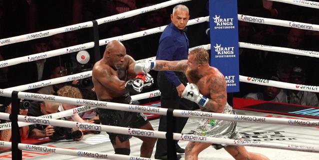 BOXEO: Jake Paul derrota por decisión unánime a Mike Tyson, excampeón de los pesados