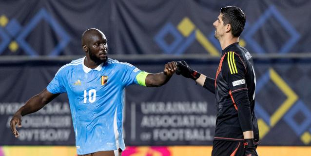 3-1. Amargo retorno de Courtois con Bélgica y remontada de Ucrania en Murcia