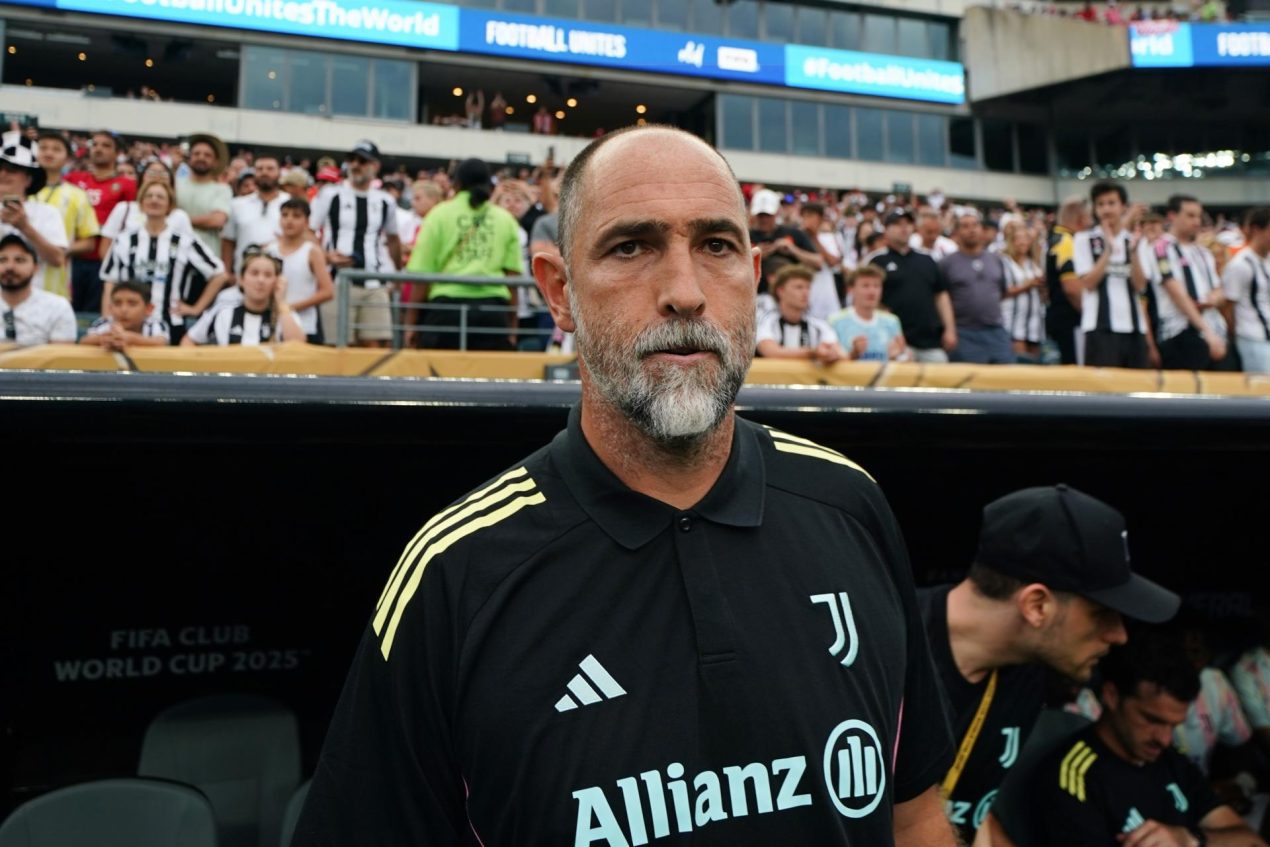 El croata Igor Tudor, entrenador del Juventus. EFE/EPA/WILL OLIVER