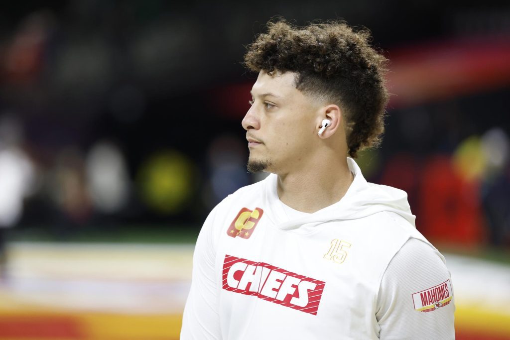 Patrick Mahomes, mariscal de campo de los Chiefs. EFE/EPA/ERIK S. LESSER
