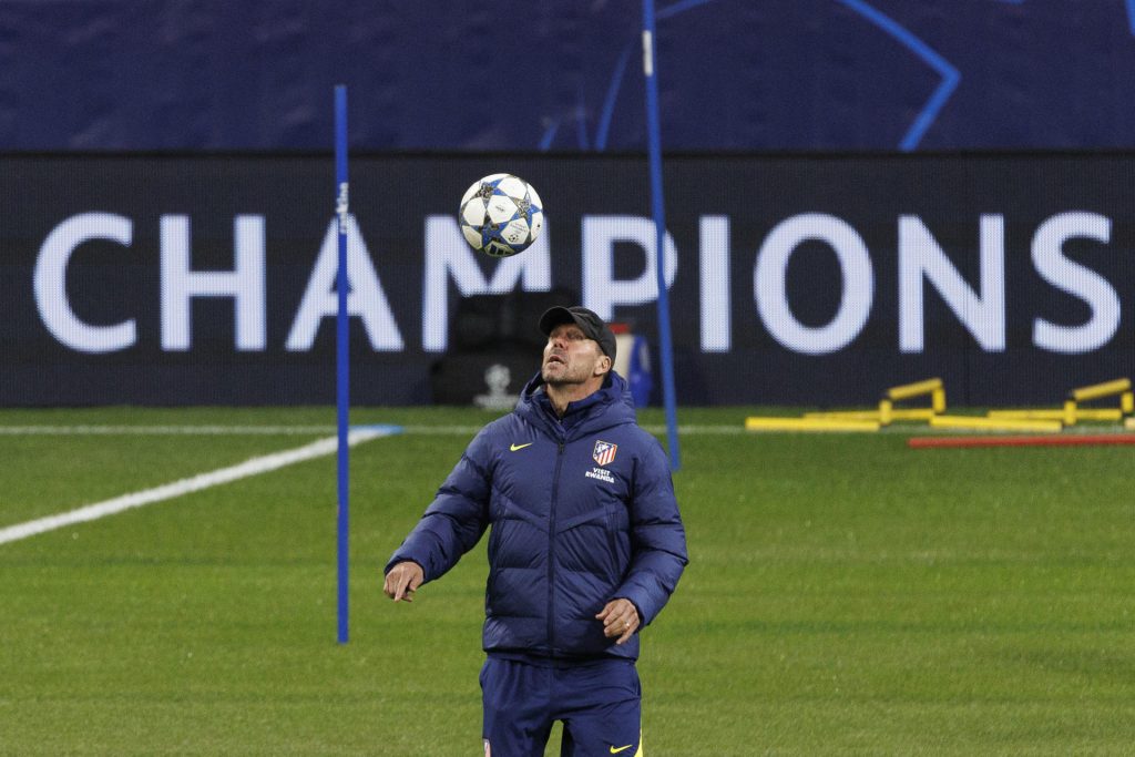 Simeone, en una foto de archivo. EFE/ Sergio Pérez
