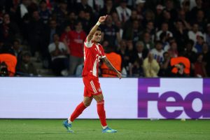 Luis Díaz, Griezmann, Pubill y Raya, en el once ideal de la semana de Liga de Campeones