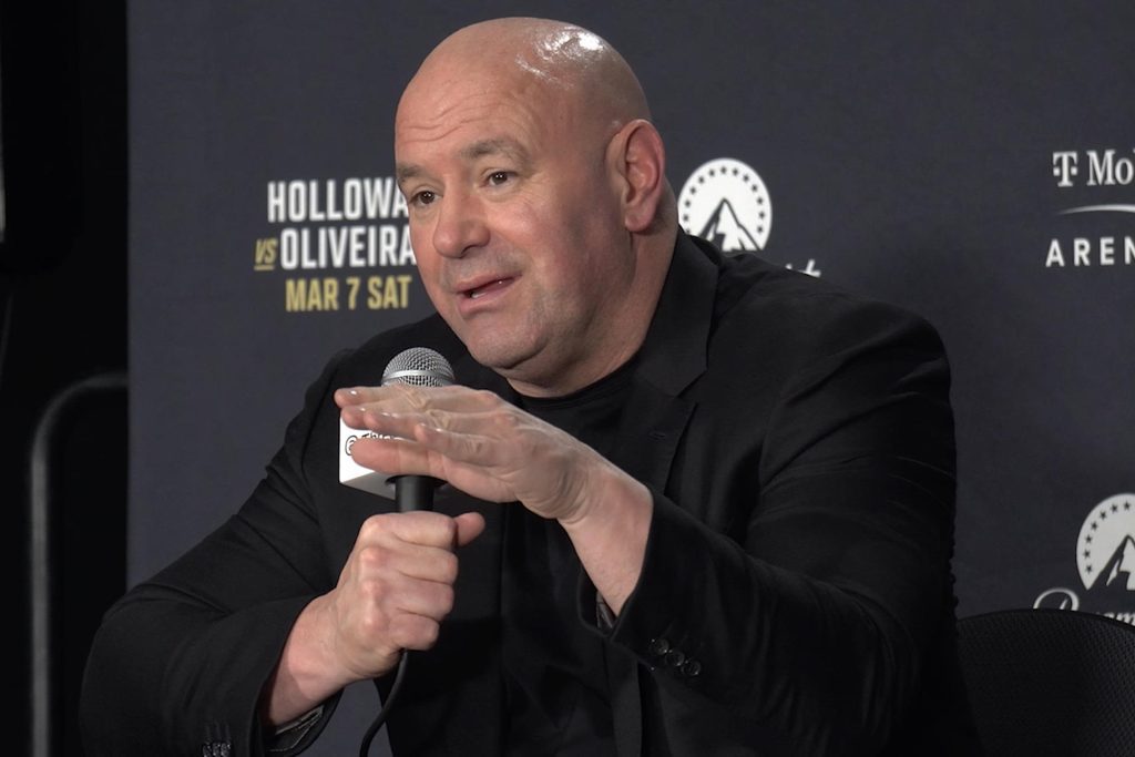 El presidente de la Ultimate Fighting Championship (UFC), Dana White, en una imagen de archivo. EFE/ Jerónimo Guerra

