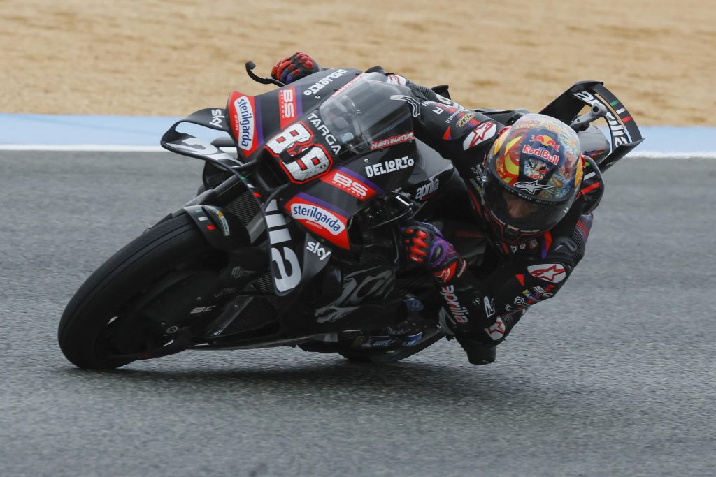 El piloto español de MotoGP Jorge Martín, Aprilia Racing. EFE/José Manuel Vidal