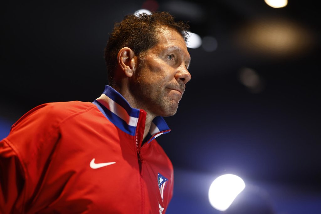 Simeone: “Me siento en paz, sé que estoy dando el máximo y mis futbolistas también”