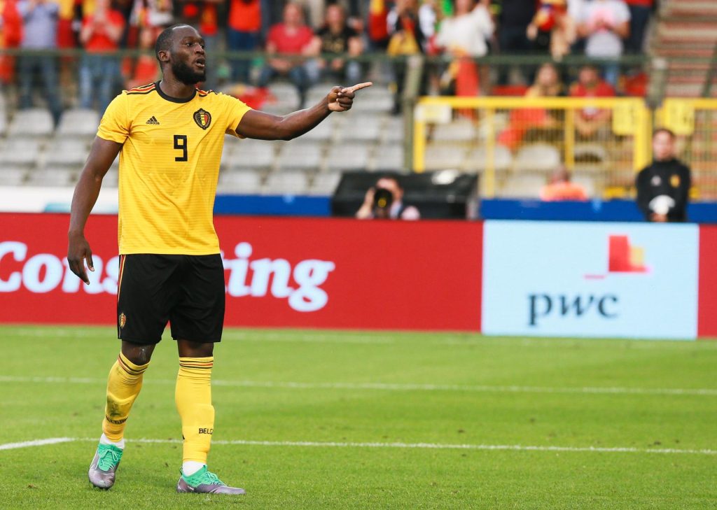 Fotografía de Stephanie Lecocq, en la que puede verse en una imagen de archivo del 11 de junio de 2018 al belga Romelu Lukaku, durante un partido. EFE
