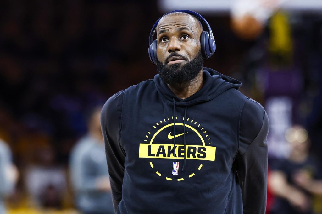 El jugador de Los Angeles Lakers LeBron James. EFE/EPA/CHRIS TORRES/Archivo
